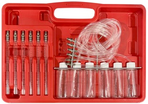 Testovací sada pro měření průtoku vstřikovačů Common Rail MECHANIC FLOW METER 1