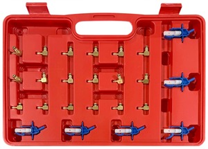 Testovací sada pro měření průtoku vstřikovačů Common Rail MECHANIC FLOW METER 1