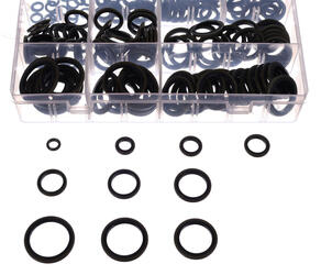 Sada těsnicích kroužků z NBR a oceli MECHANIC RING SET 3, M6–M24, 180 ks