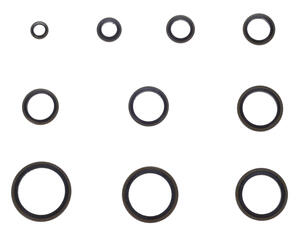 Sada těsnicích kroužků z NBR a oceli MECHANIC RING SET 3, M6–M24, 180 ks