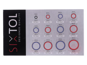 Sada hydraulických těsnění s gumovým límcem MECHANIC RING SET 4, 245 ks