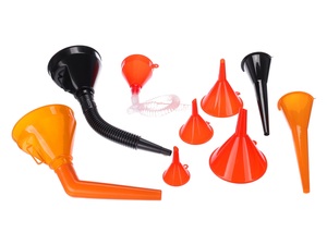 Sada trychtýřů na dolévání kapalin MECHANIC FUNNEL SET 3, 9 ks