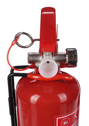 Práškový hasicí přístroj FIRE STOP 1 kg, ABC, celokovový, včetně kovového držáku