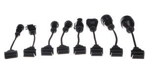 Kompletní sada OBD-II redukcí pro nákladní auta MECHANIC CABLE SET 2, 8ks