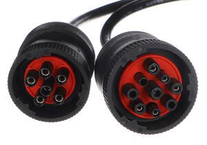 OBD-II redukce 9-pin J1939 a 6-pin J1708 MECHANIC CABLE 8