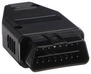 Zástrčka OBD-II s 16 piny pro montáž vlastního kabelu MECHANIC CABLE 29, černá