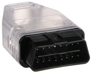 Zástrčka OBD-II s 16 piny pro montáž vlastního kabelu MECHANIC CABLE 30, transparentní