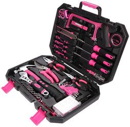 Sada nářadí HOME PINK 128