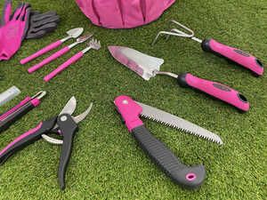 Sada zahradního nářadí GARDEN PINK 10 - Bez krabice