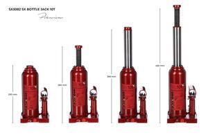 Hydraulický zvedák panenka SX BOTTLE JACK PREMIUM 10T - BEZ KRABICE