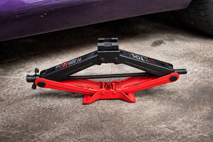 Nůžkový zvedák s ráčnou SX SCISSOR JACK FORK 2T