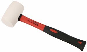Gumová palička TPR HAMMER 450, bílá, 450g, 330mm