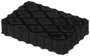 Gumová podložka pro zvedák automobilů JACK PAD 16, 120x80x20 mm