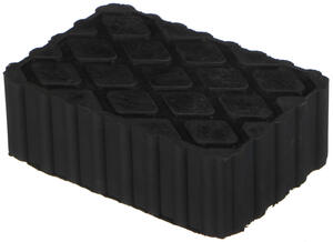 Gumová podložka pro zvedák automobilů JACK PAD 17, 120x80x40 mm