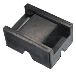 Gumová podložka pro podstavec pod auto skládací MECHANIC CAR STAND, 83x62x40 mm