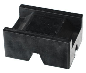 Gumová podložka pro podstavec pod auto skládací MECHANIC CAR STAND, 83x62x40 mm