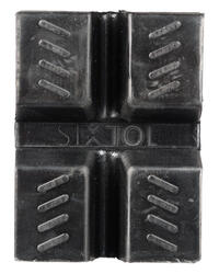 Gumová podložka pro podstavec pod auto skládací MECHANIC CAR STAND, 83x62x40 mm