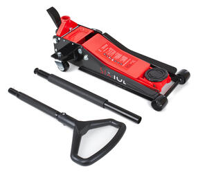 Pojízdný hydraulický zvedák heavy-duty 3T nízkoprofilový, s pedálem SX JACK PEDAL 3T BLACK