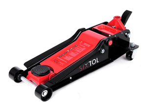 Pojízdný hydraulický zvedák heavy-duty 4T nízkoprofilový, s pedálem SX JACK PEDAL 4T BLACK