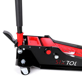 Pojízdný hydraulický zvedák heavy-duty 4T nízkoprofilový, s pedálem SX JACK PEDAL 4T BLACK