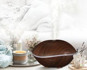 Aroma difuzer Stone tmavé dřevo 500ml