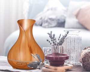 Aroma difuzer Vulcan světlé dřevo 350ml - bez krabice