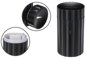 Aroma difuzer Car Flame do auta černý 100ml, USB-C, do držáku na pití