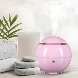 Aroma difuzer Globe růžový lesk 150ml