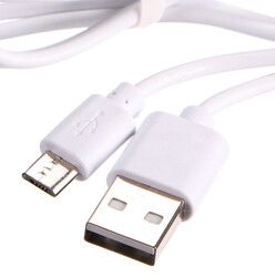 Náhradní napájecí kabel USB/micro-USB, délka 1m, pro difuzéry Diamond Car