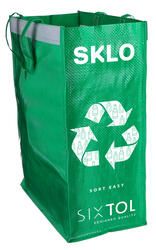 Tašky na tříděný odpad SORT EASY 3 SLIM, 18x30x40 cm, 3 x 22 l, 3 ks