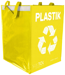 Taška na tříděný odpad SORT EASY PLASTIK DE, 30x30x40cm, 36l