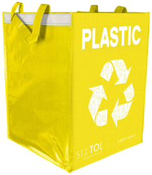 Taška na tříděný odpad SORT EASY PLASTIC EN, 30x30x40cm, 36l