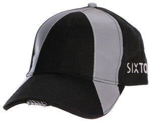 Reflexní kšiltovka s LED světlem B-CAP SAFETY 25lm, nabíjecí, USB, uni velikost, černá
