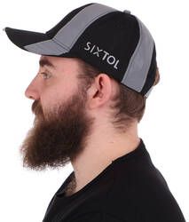 Reflexní kšiltovka s LED světlem B-CAP SAFETY 25lm, nabíjecí, USB, uni velikost, černá