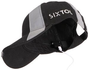 Reflexní kšiltovka s LED světlem B-CAP SAFETY 25lm, nabíjecí, USB, uni velikost, černá