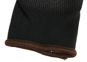 Rukavice pracovní z polyesteru polomáčené v polyuretanu GLOVE PE-PU 9, černé, velikost 9"