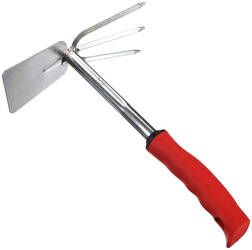 Zahradní motyčka s kypřičem, délka 290 mm, ergonomická rukojeť