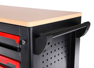 Dílenský vozík s nářadím MECHANIC TROLLEY TITAN 1559, 13 šuplíků, 1559 ks nářadí