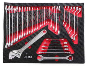 Dílenský vozík s nářadím MECHANIC TROLLEY TITAN 1559, 13 šuplíků, 1559 ks nářadí