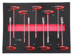 Dílenský vozík s nářadím MECHANIC TROLLEY TITAN 1559, 13 šuplíků, 1559 ks nářadí