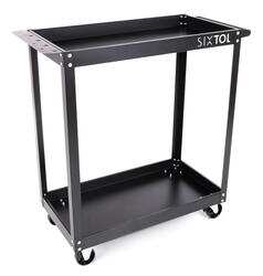 Dílenský vozík na nářadí MECHANIC TROLLEY ROGER BASIC, 2 police