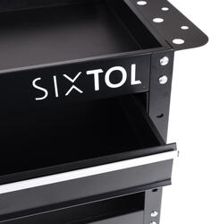 Dílenský vozík na nářadí MECHANIC TROLLEY ROGER DRAWER, 3 police + 1 šuplík