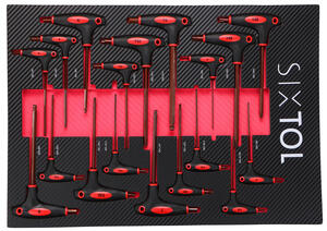 Modul s nářadím do dílenského vozíku MECHANIC TOOL TRAY 5, 18ks