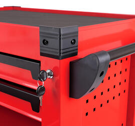 Dílenský vozík na nářadí MECHANIC TROLLEY KEVIN RED 182, 7 šuplíků, 182 ks nářadí