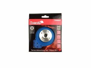 Kotouč diamantový 2v1 pro řezání a broušení dlaždic a keramiky 125x22,23mm M14