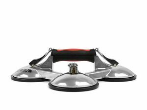 Přísavka na sklo a obklady, hliníková 3x125mm