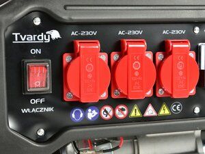 Benzínová rámová elektrocentrála 7 HP/2,8 kW - AVR