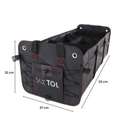 Organizér do kufru auta CAR COMPACT 19 PRO, 19 přihrádek, skládací