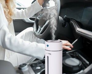 Aroma difuzer Diamond Car do auta bílý 250ml