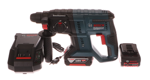 Aku vrtací kladivo SDS-Plus 2x4,0Ah Bosch GBH 180-LI Professional